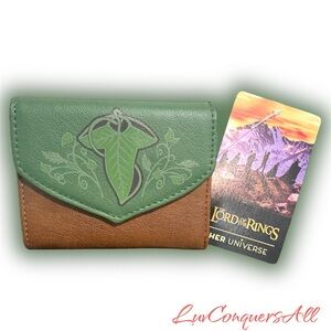 The Lord Of The Rings Leaf Of Lórien Flap Wallet